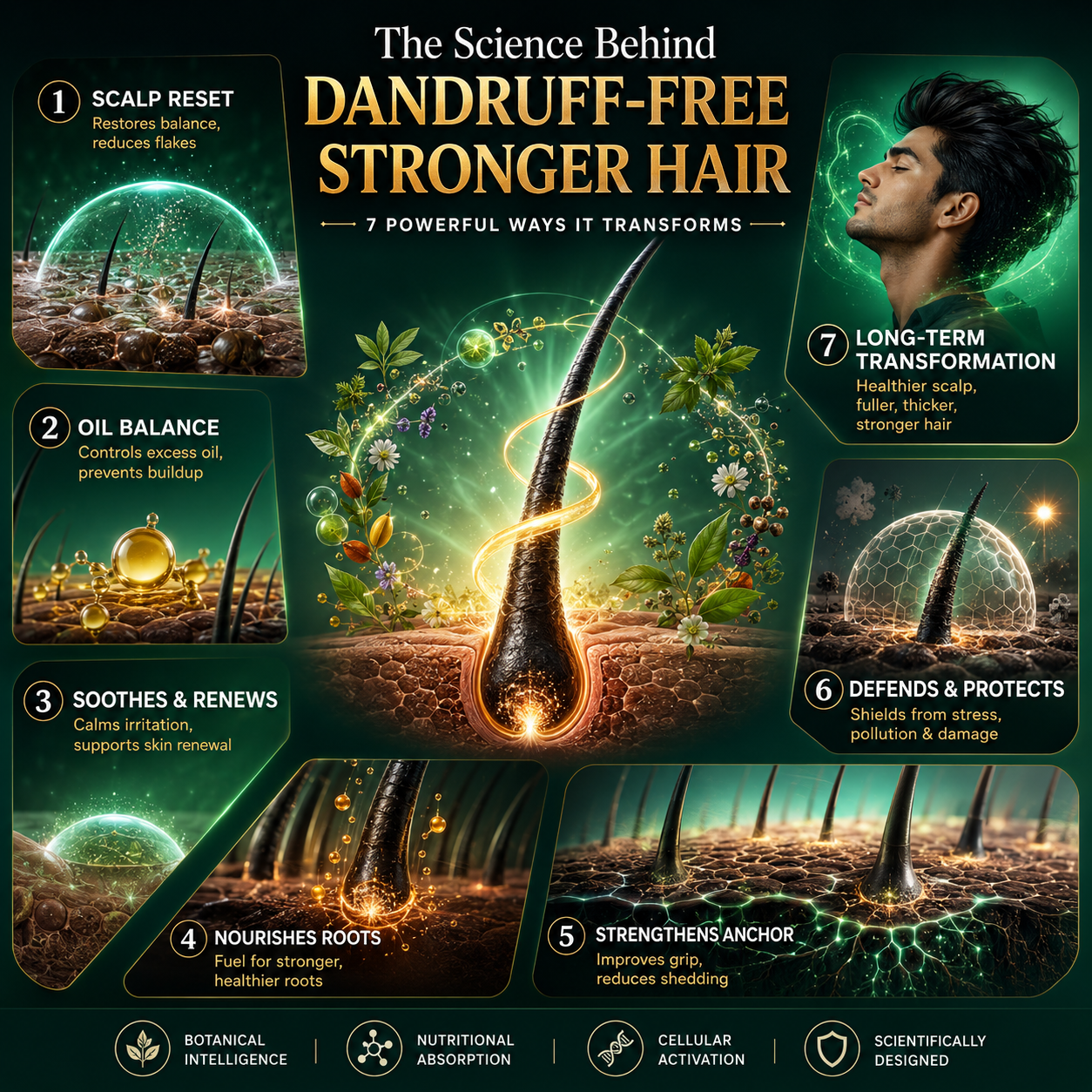 Dandrease Dandruff Control Supermix