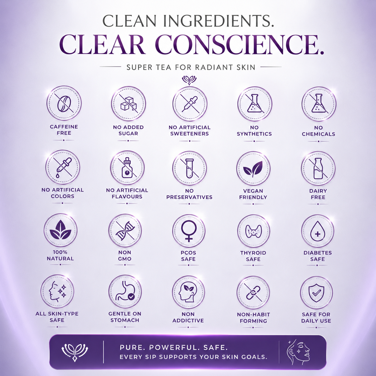 Glowique Skin Care Supertea