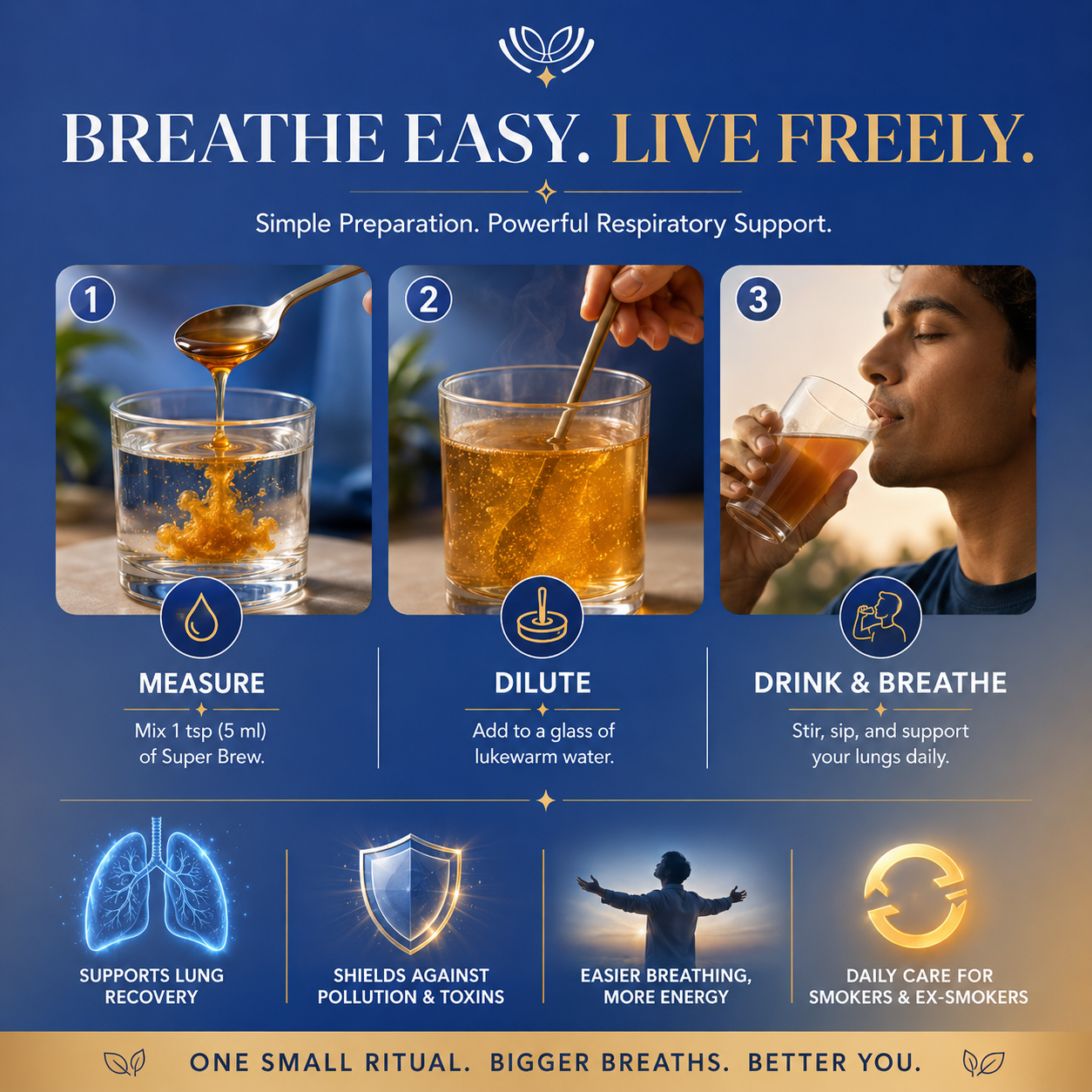 Sarvcure Swasva Breathe Easy Superbrew